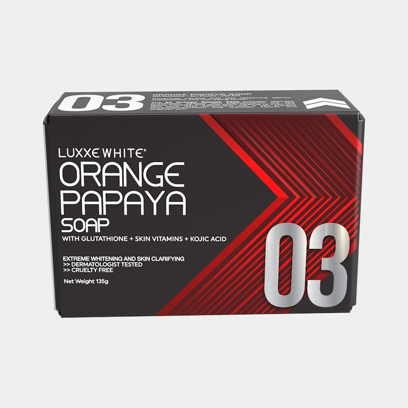 03 Luxxe White Orange Papaya Soap