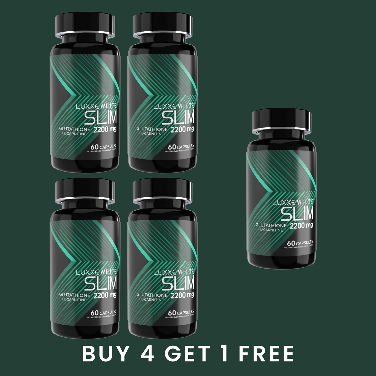 Buy 4 Luxxe White Slim Get 1 Free