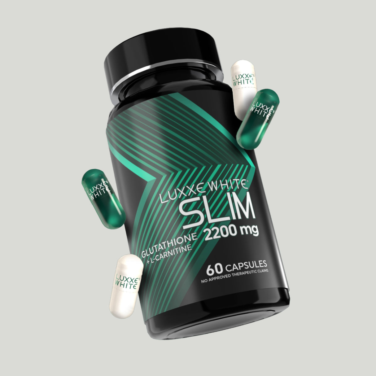 Luxxe White Slim Glutathione + L-Carnitine 2200 mg 60 Capsules