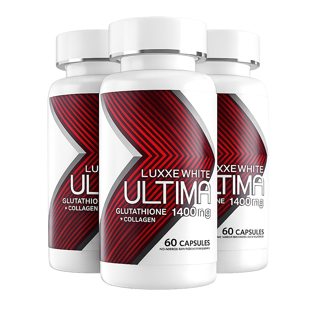 Luxxe White Ultima: The World's First All-in-One Skin System - Glutathione + Collagen + Oral Sunblock 1400mg