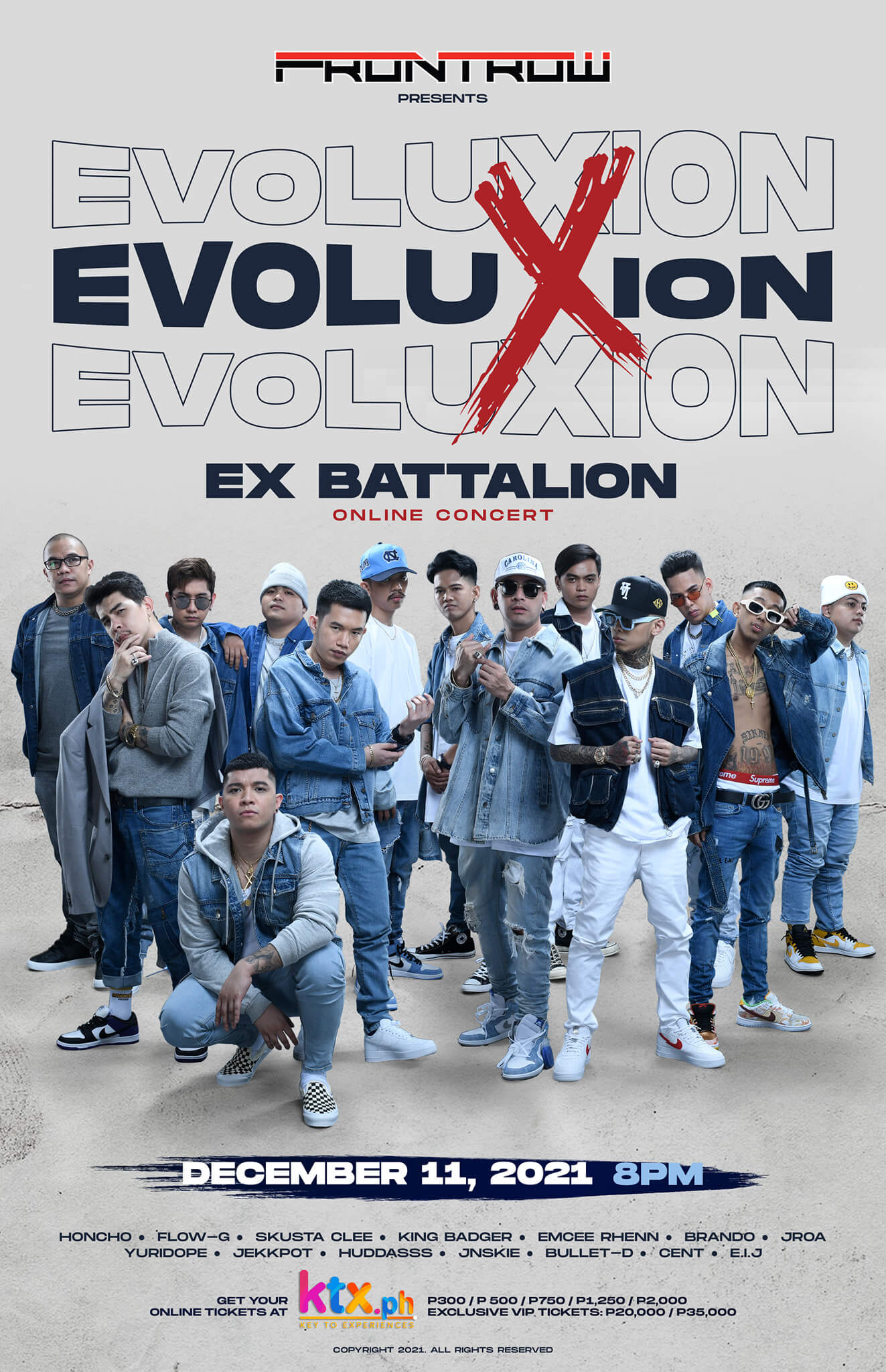 Frontrow Presents Exbattalion Full Force Online Concert