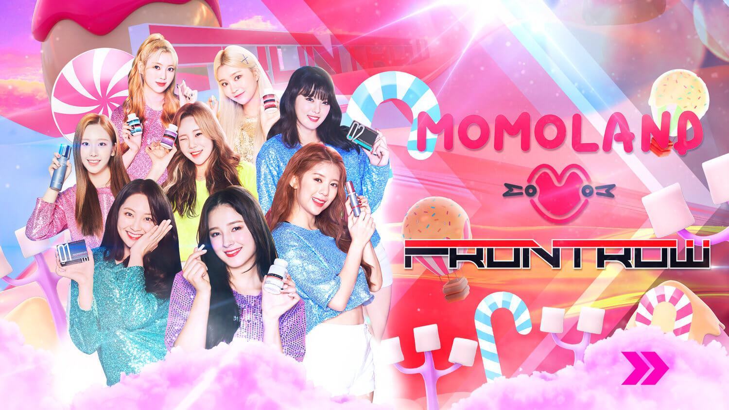 momoland is new frontrow international members