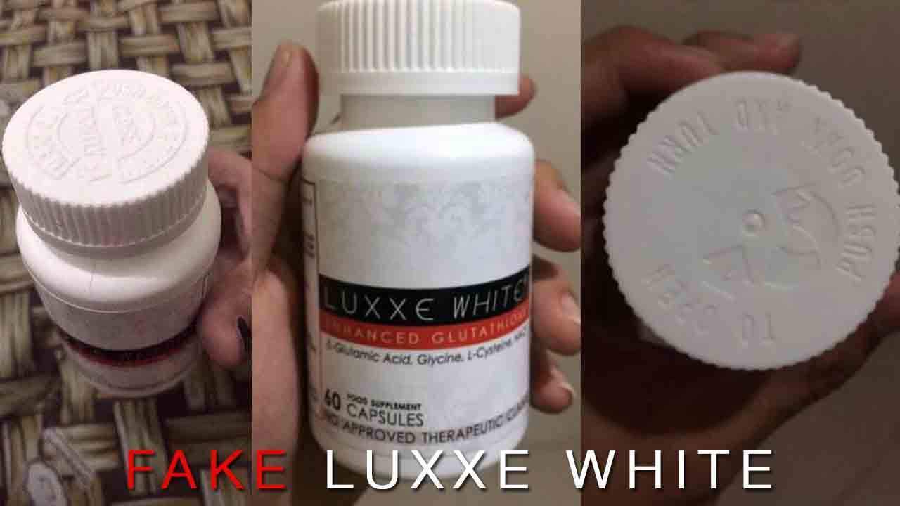 how to identify fake luxxe white vs original