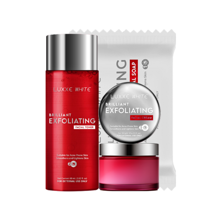 Luxxe White Brilliant 3 step facial set