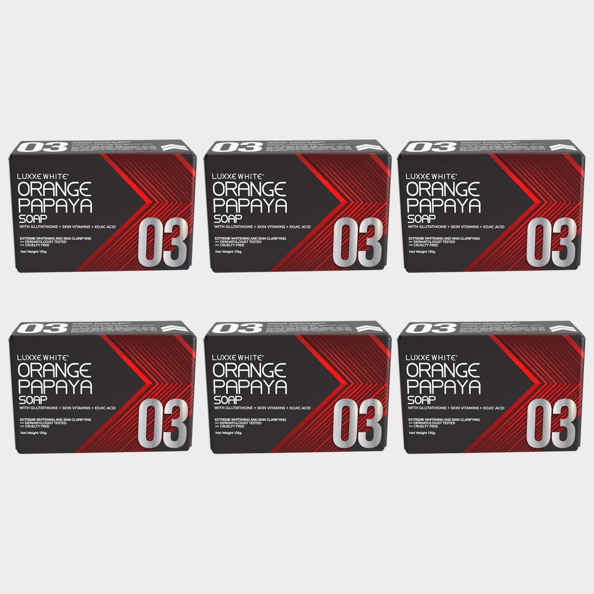 03 Luxxe White Orange Papaya Soap