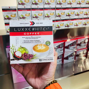 Luxxe White Coffee: Beauty & Wellness Coffee - Collagen + Glutathione + L-Carnitine + Superfoods
