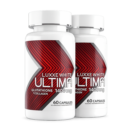 Luxxe White Ultima: The World's First All-in-One Skin System - Glutathione + Collagen + Oral Sunblock 1400mg
